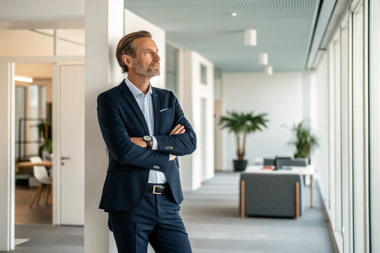Strategic business consultation and modern office execution at The Next Bridge